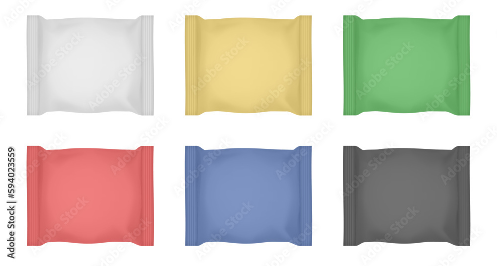custom made wallpaper toronto digitalSet of white, gold, green, red, black and blue flow packs. Chocolate bar or ice cream wrapper. Silver foil bag. Realistic 3d mockup of a cookie snacks. Pouch