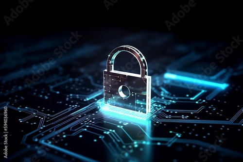 Cyber Security Data Protection, Lock