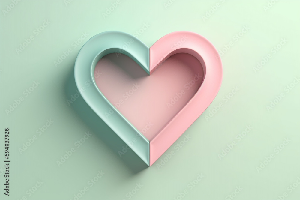 Heart Shape Background Image