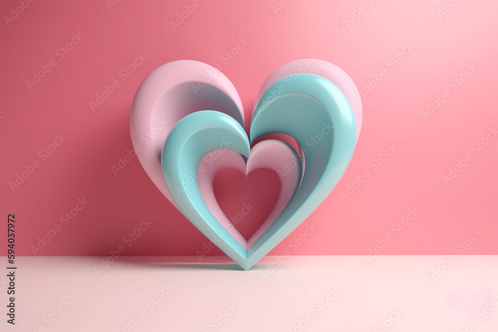 Heart Shape Background Image