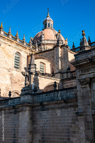 The Cathedral of San Salvador in Jerez de la Frontera, Andalusia, Spain