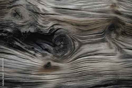 Background weathered wood texture with a mix of light and dark gray tones. AI generated