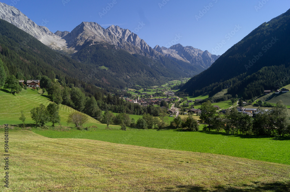 Anterselva, its valley and the Vedrette di Ries