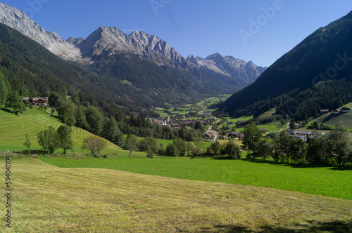 Anterselva, its valley and the Vedrette di Ries