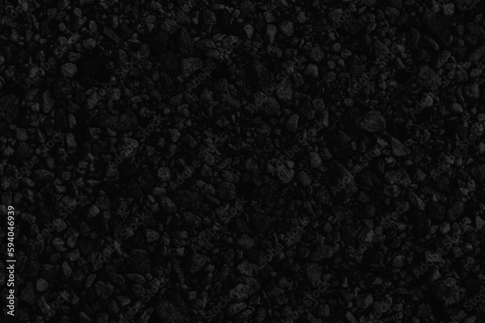 Abstract dark background of black stones texture Abstract dark background of black stones texture