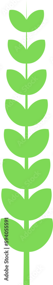 Leaf Plant Shape Design Element 01 Leaf Plant Shape Design Element 01