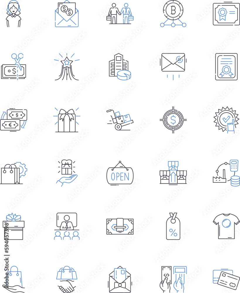 Market and earnings line icons collection. Investments, Profits, Revenue, Shares, Trading, Growth, Performance vector and linear illustration. Capital,Sales,Stocks outline signs set Market and earnings line icons collection. Investments, Profits, Revenue, Shares, Trading, Growth, Performance vector and linear illustration. Capital,Sales,Stocks outline signs set