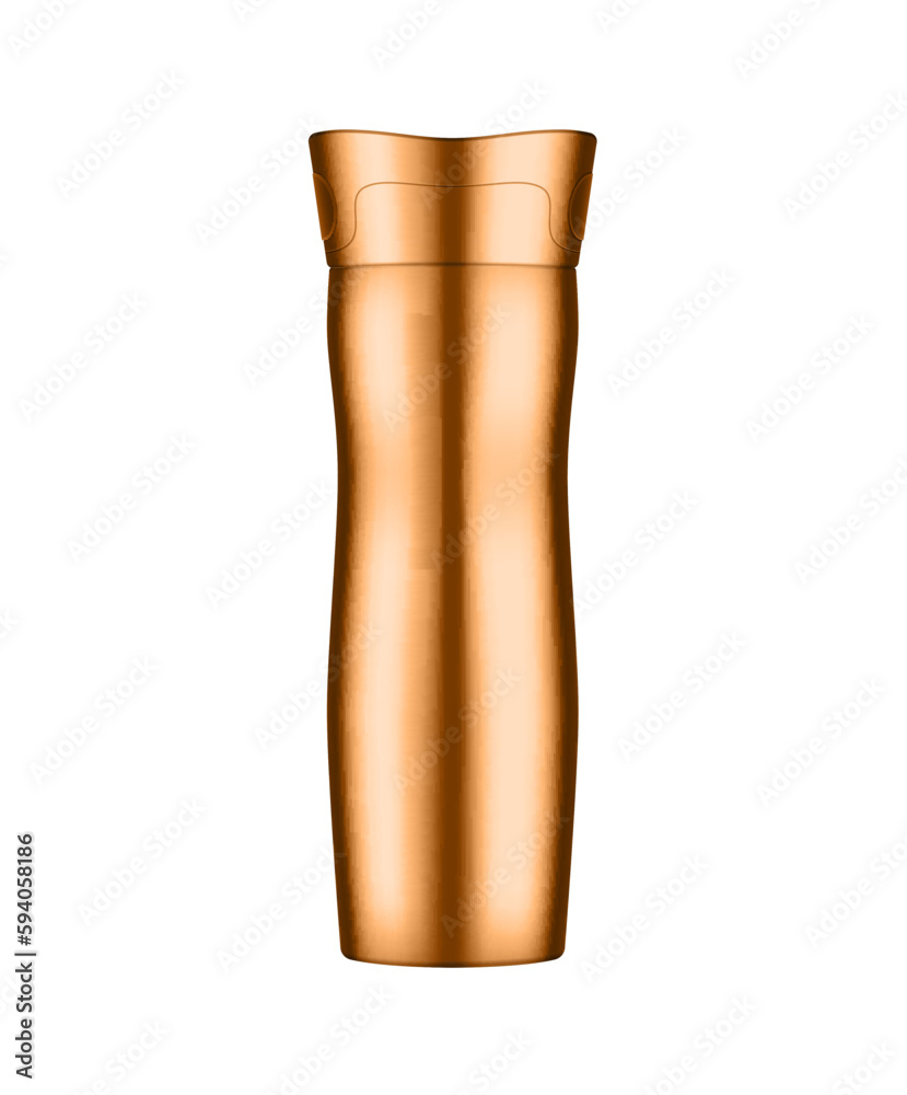 Fotografie Thermos Realistic Illustration