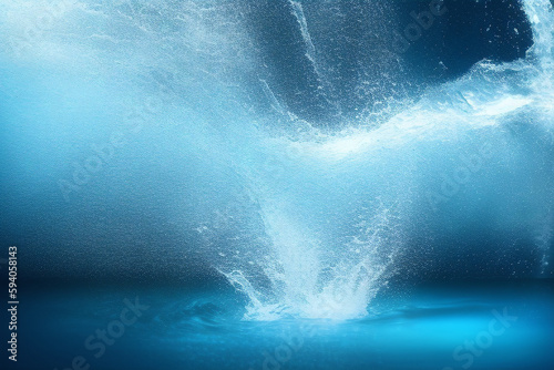 water splash realistic background