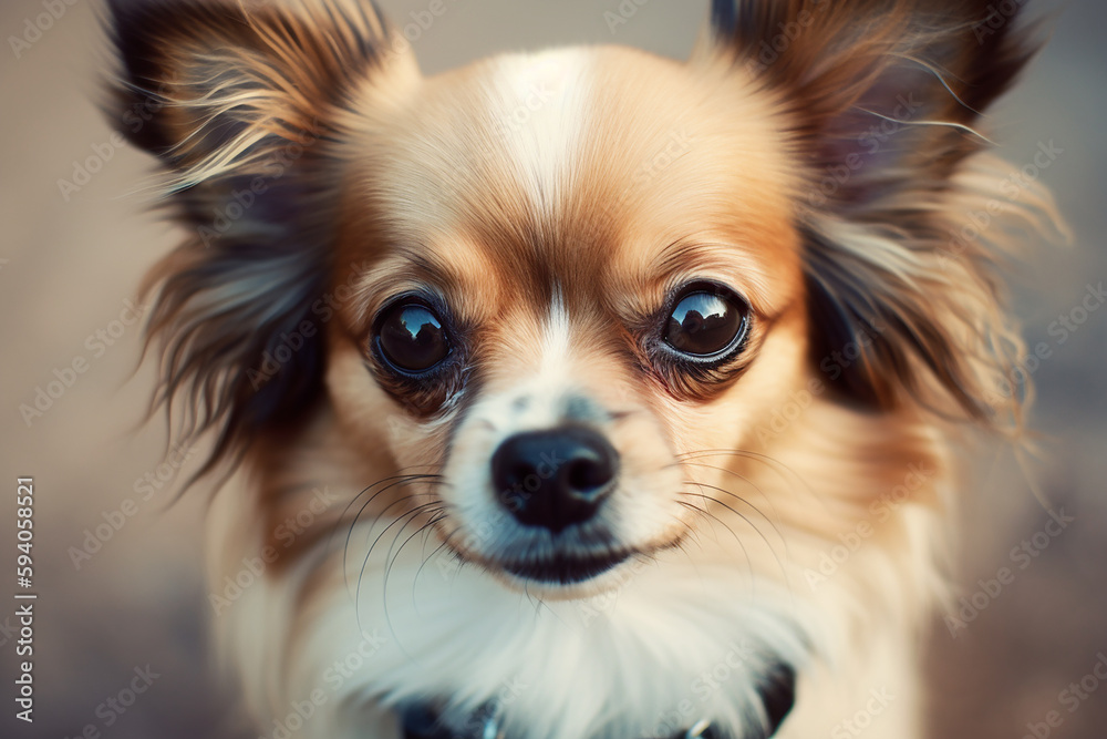 cachorro com olhar fofo cachorro com olhar fofo