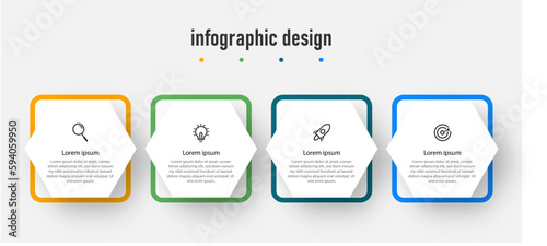  infographic design can be used for workflow layout, diagram, annual report. Premium Vector