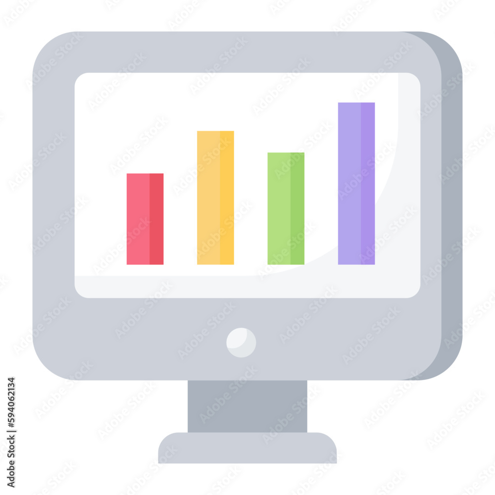 Data Interface Flat Icon Data Interface Flat Icon