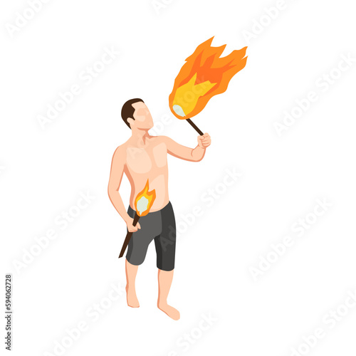 Isometric Fire Eater
