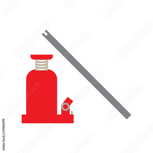 PriCAR JACK icon design template vectornt