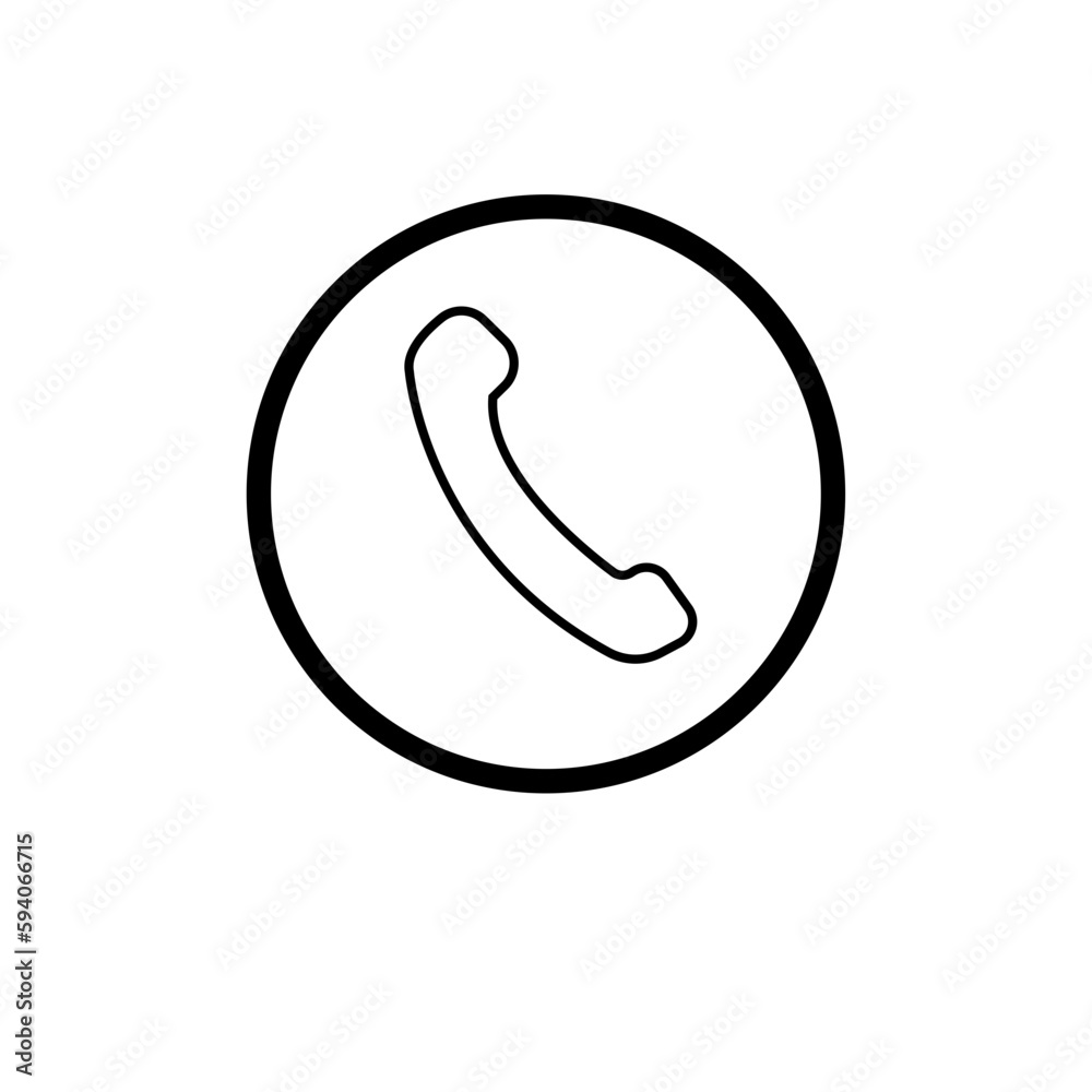 Call, contact, and phone icon. Call, contact, and phone icon.