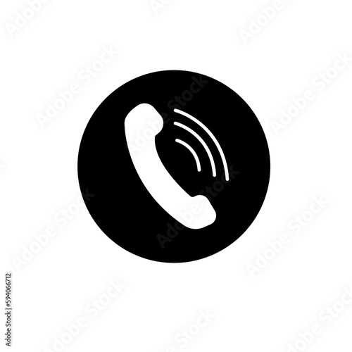 Call, contact, and phone icon.