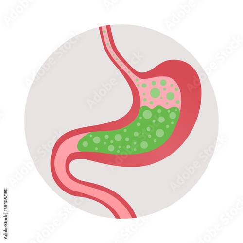 Gastritis Symptom Icon