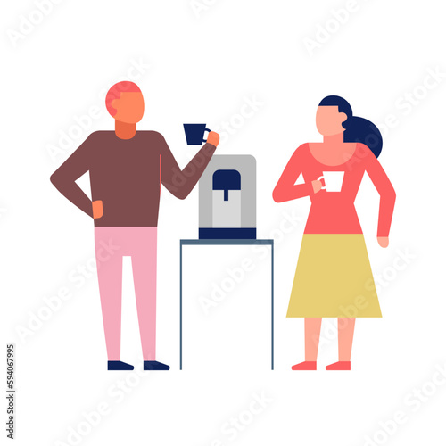 Coworking Flat Composition