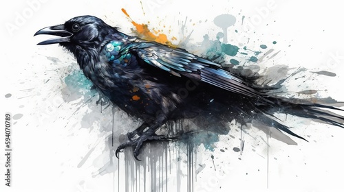 Black Raven. Generative AI
