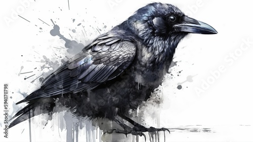 Black Raven. Generative AI 