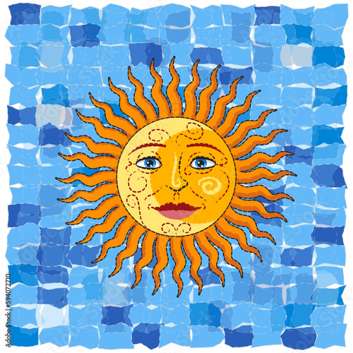 Sole decorativo