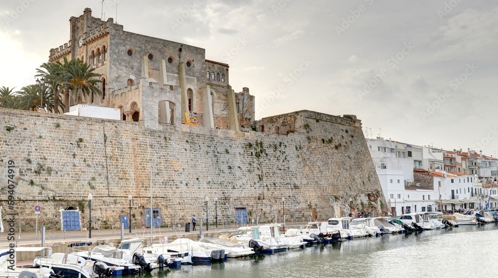 ville de Ciutadella de Menorca dans les îles Baléares en Espagne, minorque ville de Ciutadella de Menorca dans les îles Baléares en Espagne, minorque