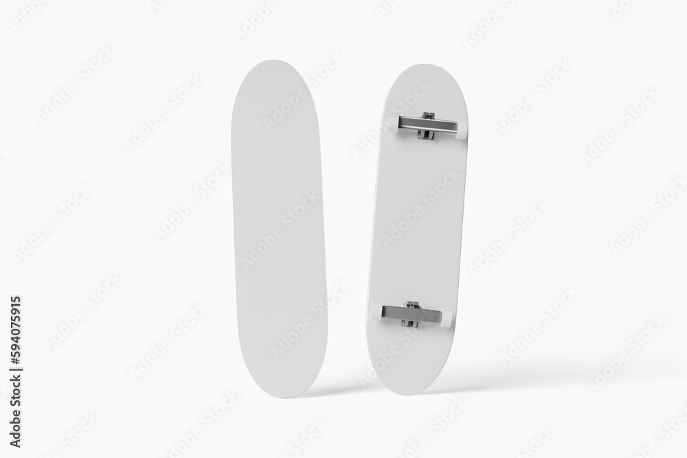 Blank Skateboards Mockup Blank Skateboards Mockup