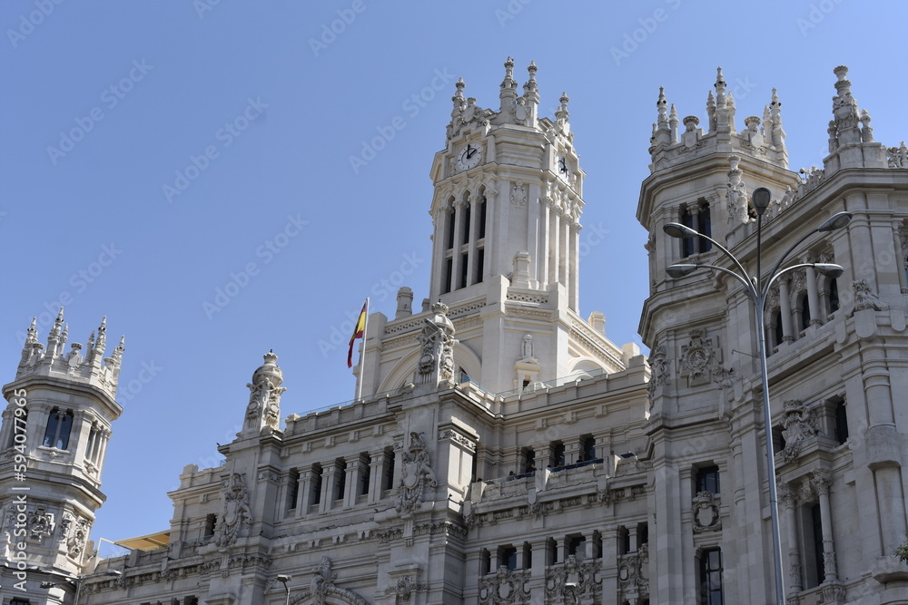 Edificio de correos, nuevo ayuntamiento de Madrid