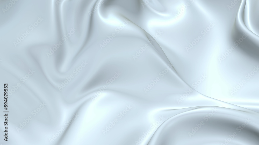 3D render beautiful folds of white silk in full screen, like a beautiful clean fabric background. Simple soft background with smooth folds like waves on a liquid surface. 117 3D render beautiful folds of white silk in full screen, like a beautiful clean fabric background. Simple soft background with smooth folds like waves on a liquid surface. 117