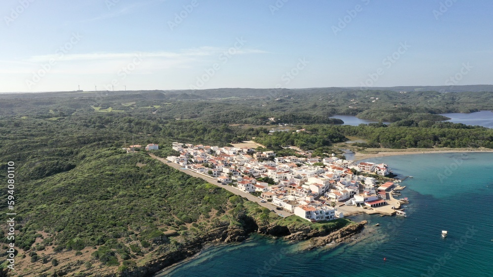 village de Es Grau sur l'île de Minorque, Parc Naturel de s'Albufera des Grau