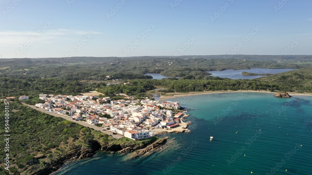 village de Es Grau sur l'île de Minorque, Parc Naturel de s'Albufera des Grau
