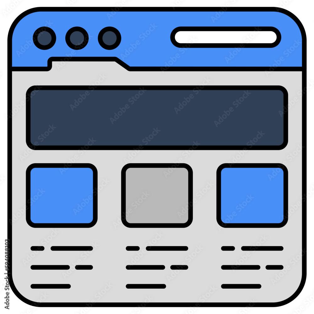 A premium download vector of web design A premium download vector of web design