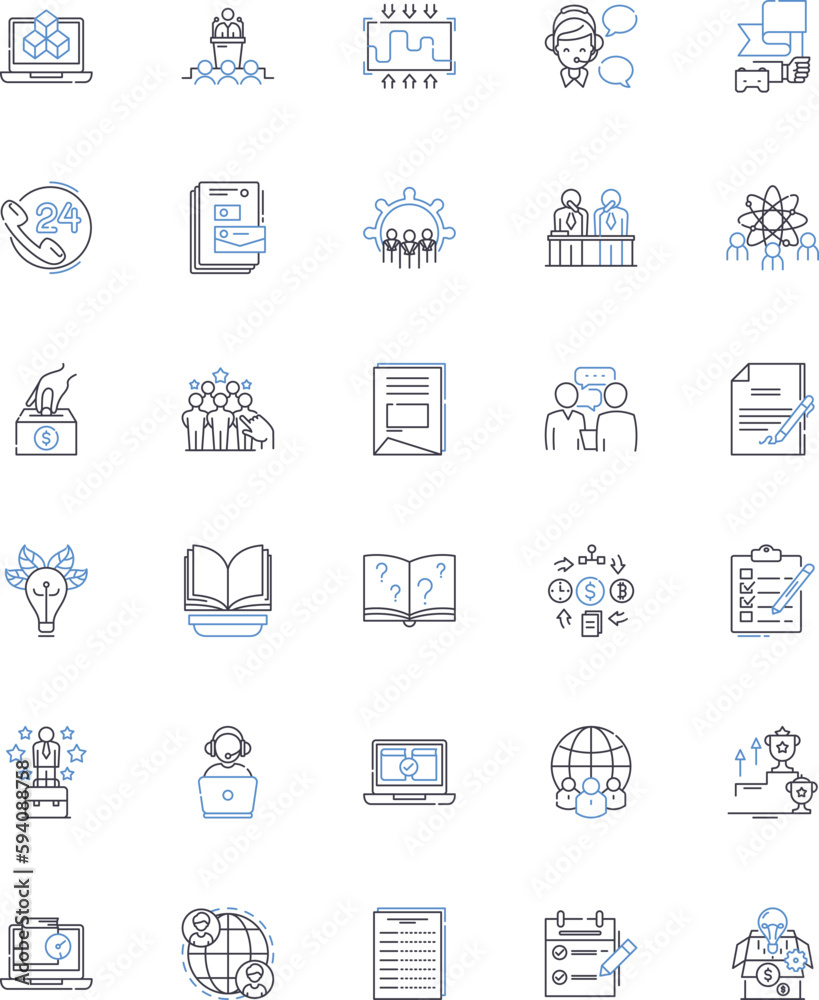Community responsibilities line icons collection. Civic, Engagement, Accountability, Service, Altruism, Citizenship, Involvement vector and linear illustration. Leadership,Empathy,Unity outline signs Community responsibilities line icons collection. Civic, Engagement, Accountability, Service, Altruism, Citizenship, Involvement vector and linear illustration. Leadership,Empathy,Unity outline signs
