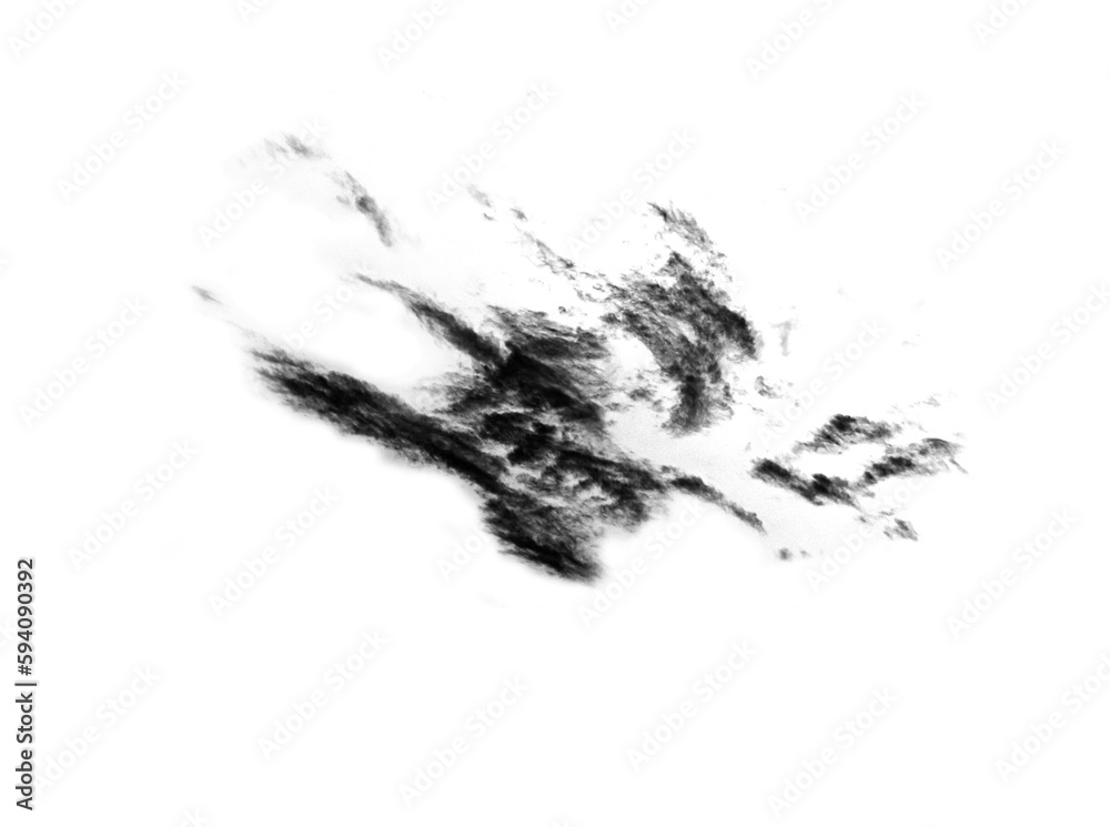 Black smoke cloud, abstract or ink flare and vapor of steam or gas, mist explosion with powder air spray. Vape particles, creative design element and textures isolated on a transparent png background Black smoke cloud, abstract or ink flare and vapor of steam or gas, mist explosion with powder air spray. Vape particles, creative design element and textures isolated on a transparent png background