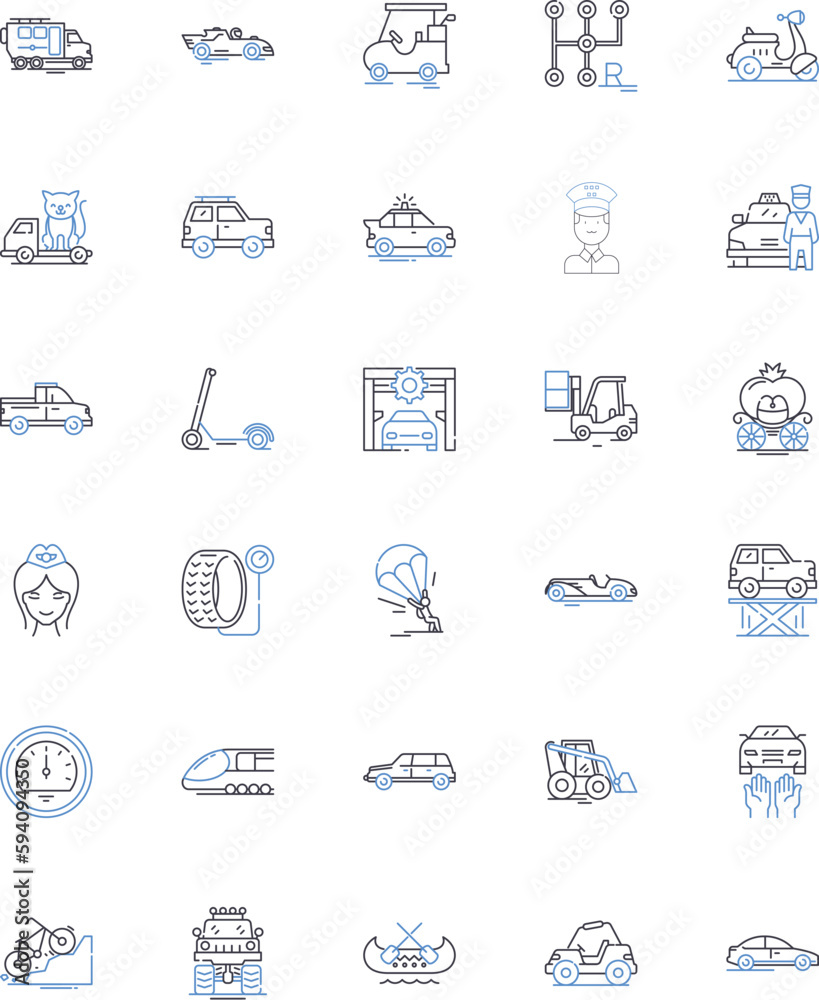 Transportation line icons collection. Automobile, Bus, Train, Bicycle, Motorcycle, Airplane, Helicopter vector and linear illustration. Boat,Ship,Tram outline signs set Transportation line icons collection. Automobile, Bus, Train, Bicycle, Motorcycle, Airplane, Helicopter vector and linear illustration. Boat,Ship,Tram outline signs set