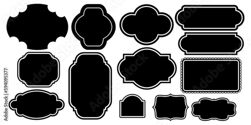 labels vector set, icon, symbol, logo, clipart, isolated. vector illustration. vector illustration isolated on white background.