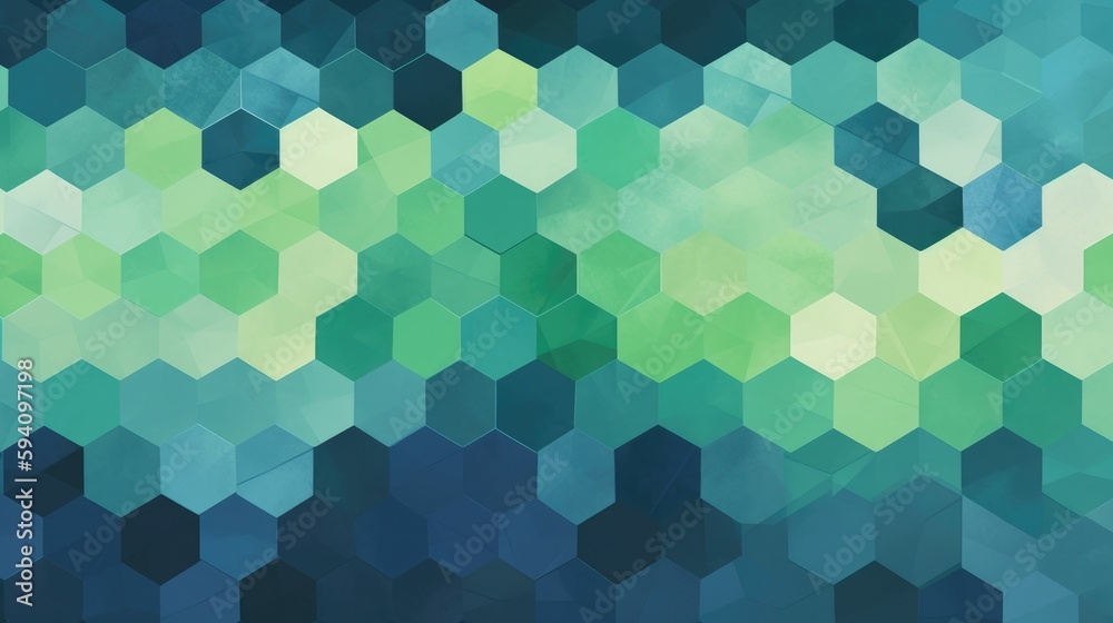 Hexagonal geometric shapes with varying shades of black Hexagonal geometric shapes with varying shades of black