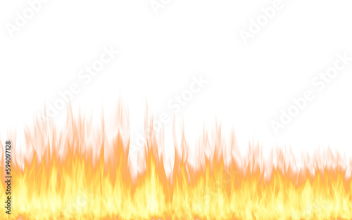 Fire, flame and hot by transparent png background with mock up space for burning, heat and spark. Burn, flames and graphic for wildfire, pollution or emergency for natural disaster for design
