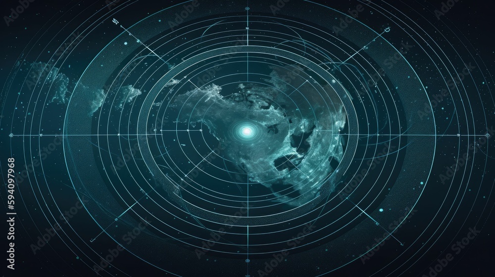 Global Orbital Celestial Circle Design Global Orbital Celestial Circle Design