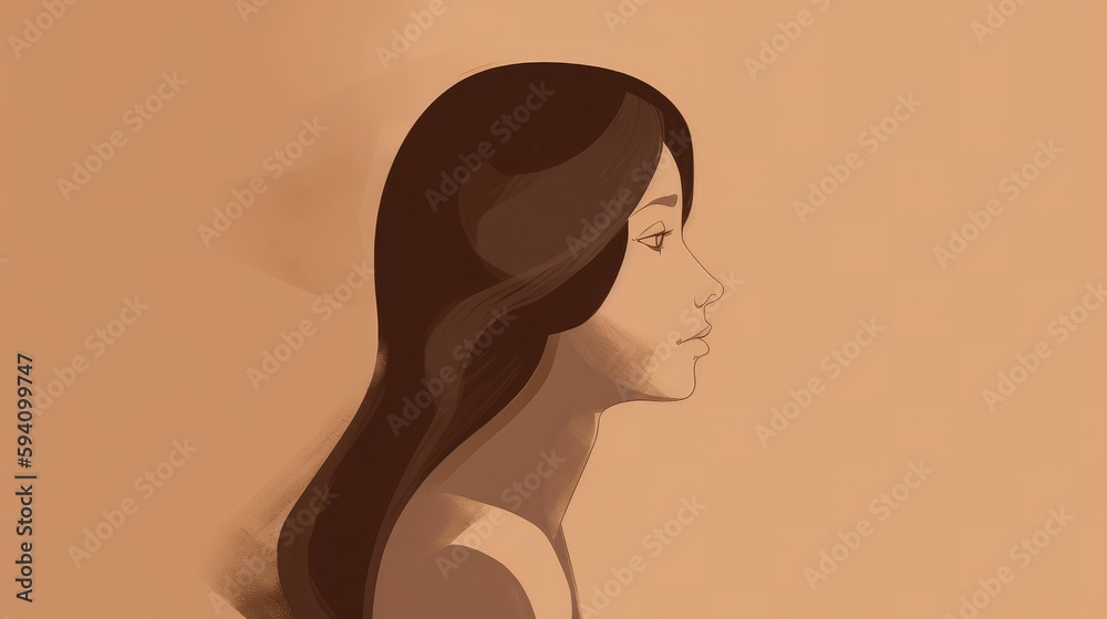 Minimalistic organic shapes with warm tones Minimalistic organic shapes with warm tones