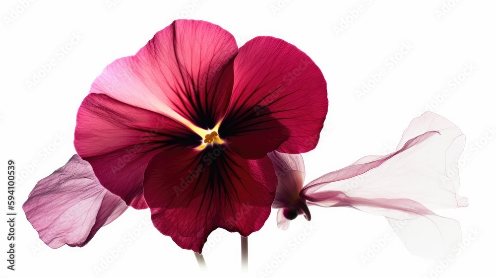Naklejka premium Minimalist Botanical Composition in Bright