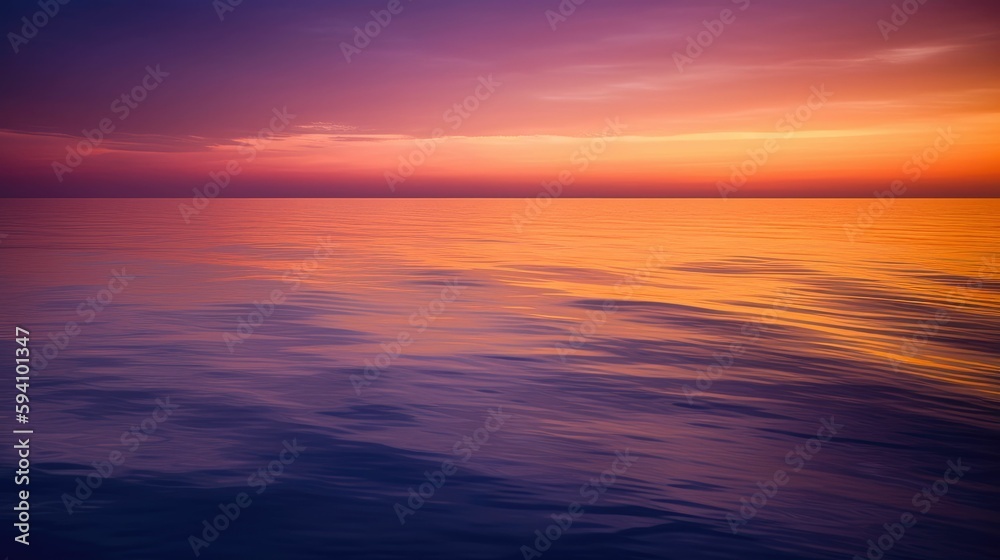 Gradient wallpaper of deep purple and fiery orange