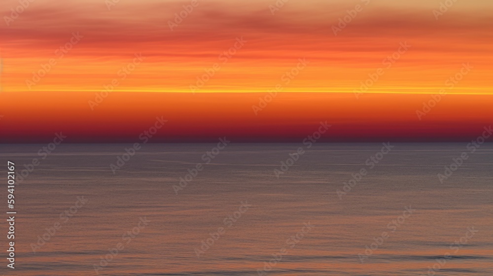 Fototapeta premium Radiant shades of red and orange align