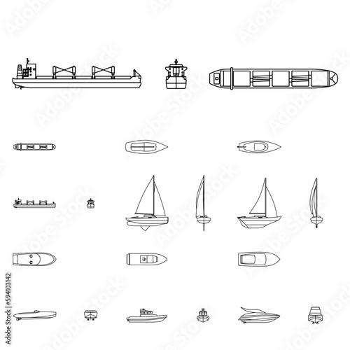 Vector vehicles - 6 Vector boats