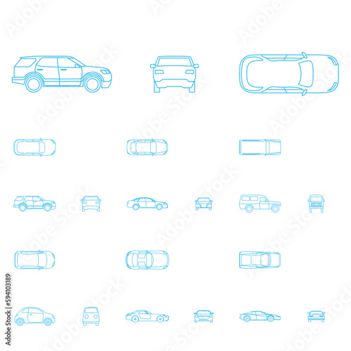 Vector vehicles - 6 Vector cars