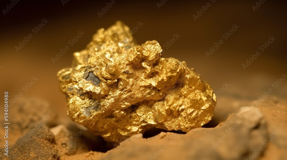 Glistening Gold Nuggets