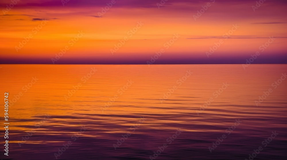 Gradient wallpaper of deep purple and fiery orange