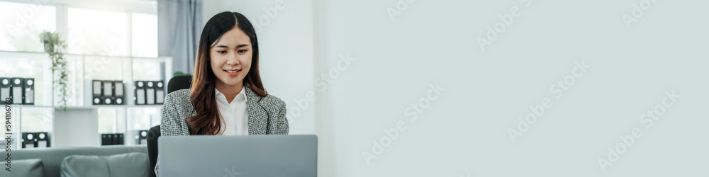 Online consulting with laptop in office of asian thai japanese chinese female exclusive lawyer legal advisor, legislation, saleswoman, legal contract documents Online consulting with laptop in office of asian thai japanese chinese female exclusive lawyer legal advisor, legislation, saleswoman, legal contract documents
