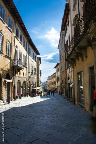 Fototapeta Naklejka Na Ścianę i Meble -  Em Arezzo na Toscana