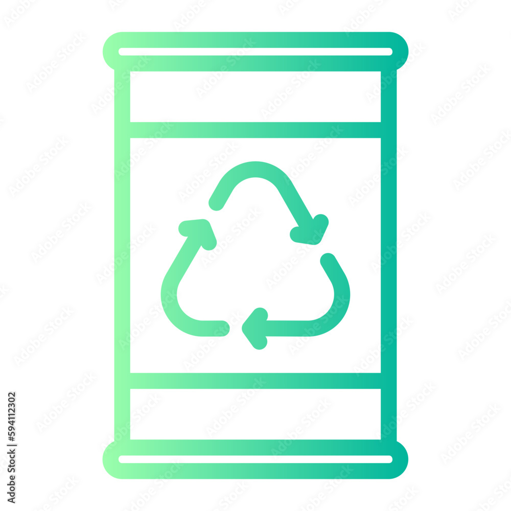 barrel gradient icon barrel gradient icon
